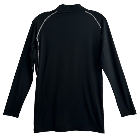 NEW Tesla Black Long Sleeve Mock Turtleneck Performance Shirt XL - Picture 2 of 5